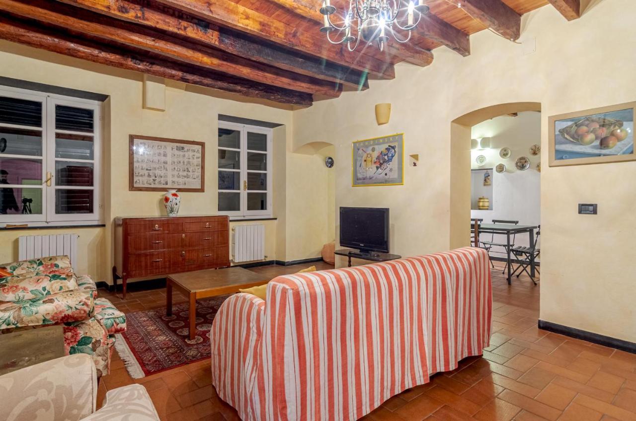 Recco Apartment With View And Pool Eksteriør bilde